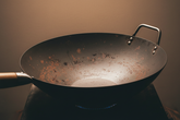 Light Rust Carbon Steel Wok